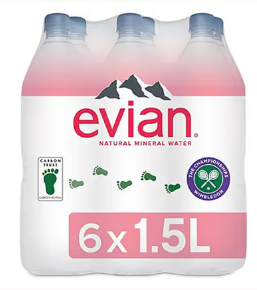 Evian Mineral 6x 1.5L