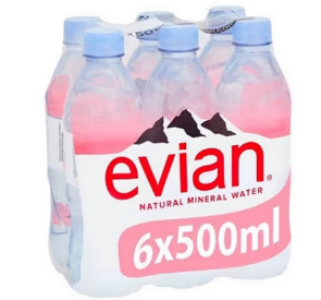Evian Mineral 6x 500ml